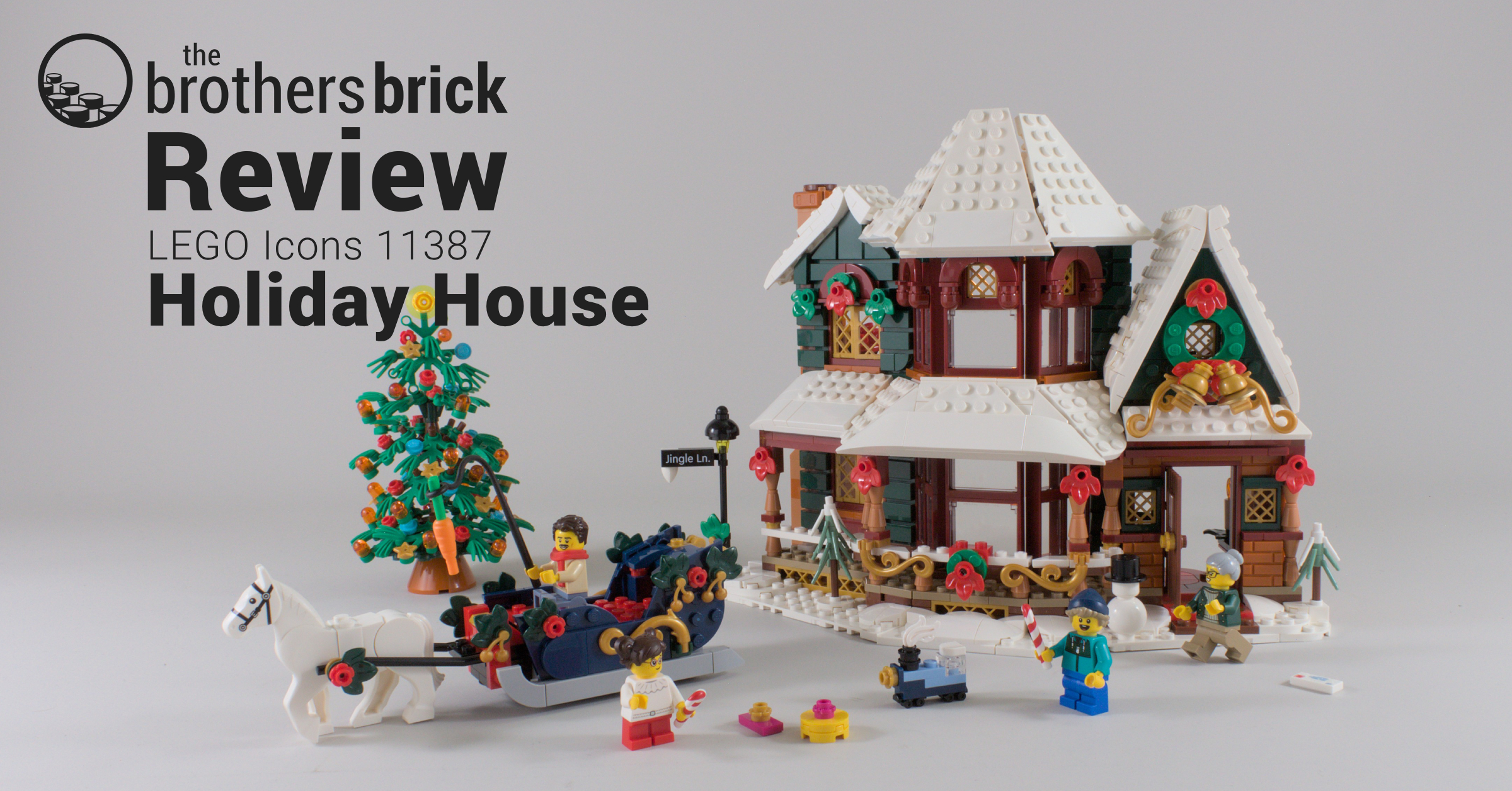 LEGO Icons 11387 Holiday House – Winter Village Collection: jingling all the way [Review]
