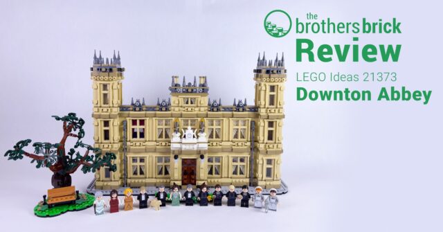 LEGO Ideas 21373 Downton Abbey:  Building Highclere Castle [Review]