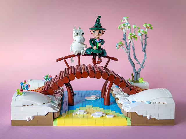 Take a Moomin-stroll with Moomintroll in LEGO Moominvalley