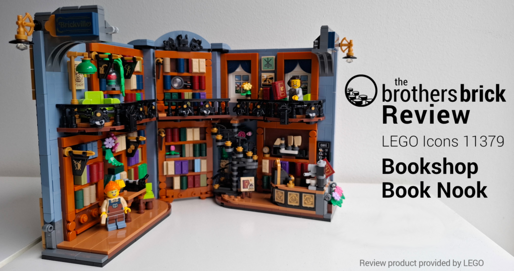 LEGO Icons 11379 Bookshop: Book Nook – a buildable book nook done right [Review]